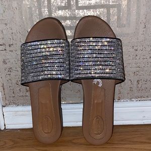 Svengali Glimmer/ Glitter Sandals